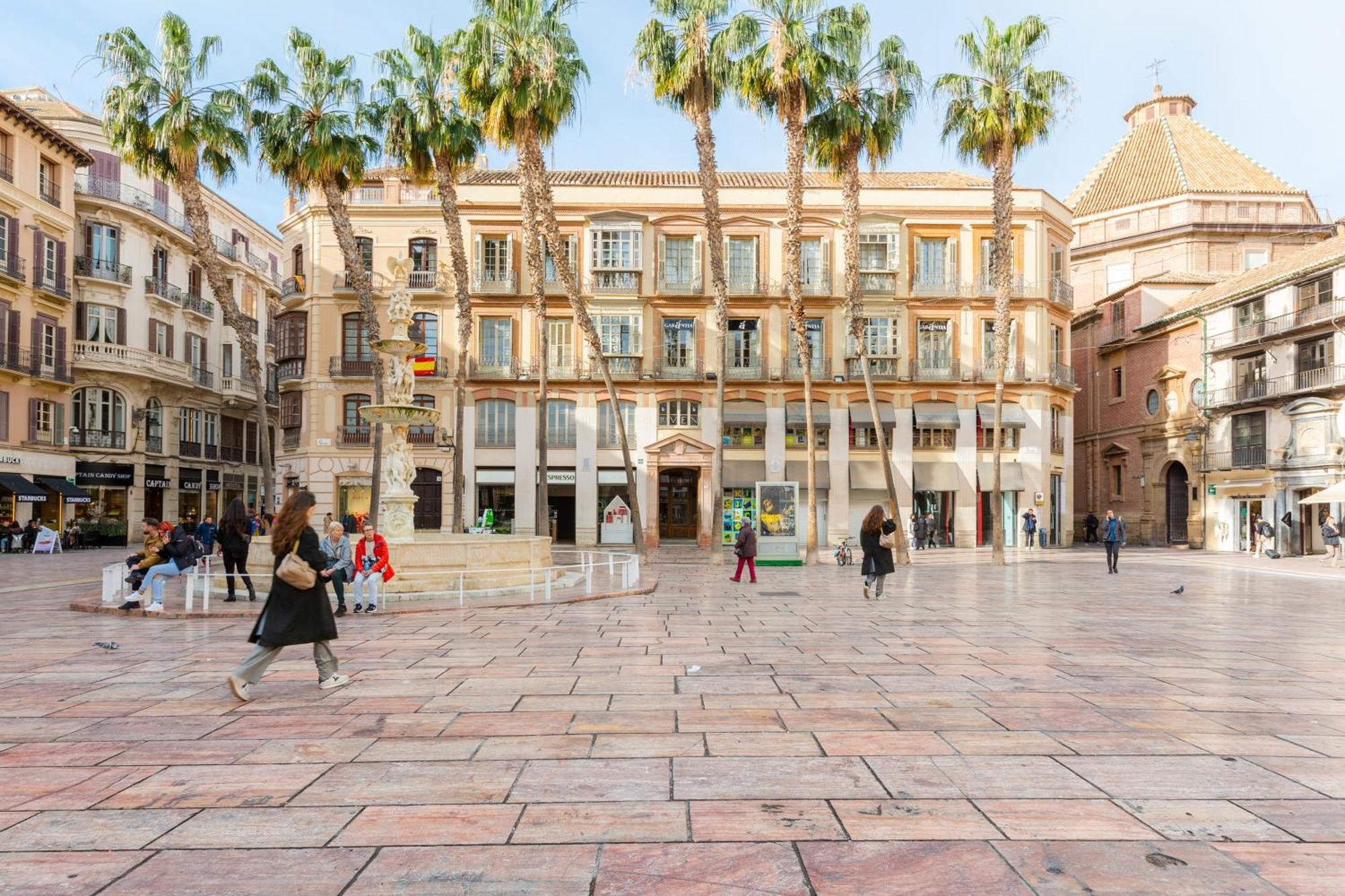 马拉加Plaza De La Constitucion公寓 外观 照片